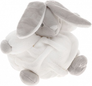 Мягкая игрушка из серии Плюм - Заяц маленький кремовый музыкальный (Kaloo, K962316)